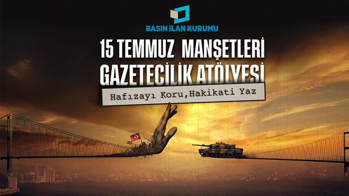Geleceğin gazetecileri haber odasına giriyor: 15 Temmuz Manşetleri atölyesi…