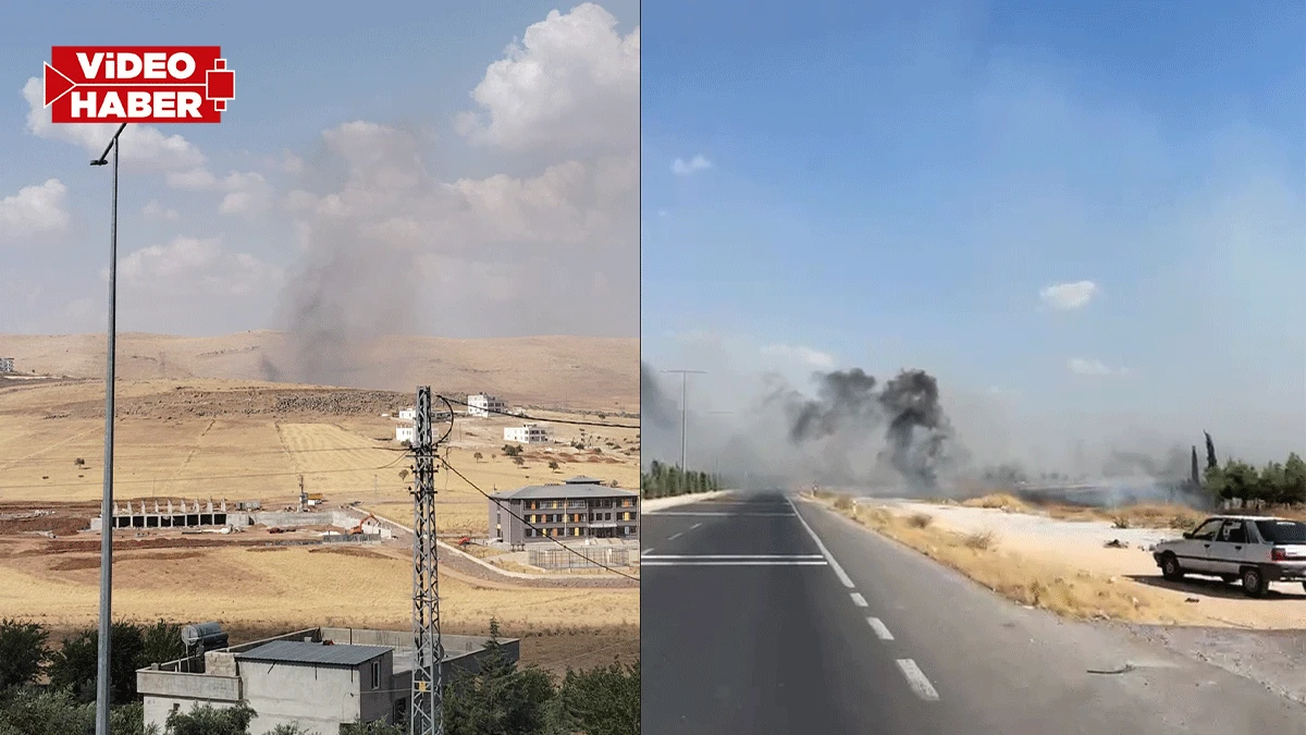 Şanlıurfa’da korkutan yangın! Germuş’tan dumanlar yükseliyor