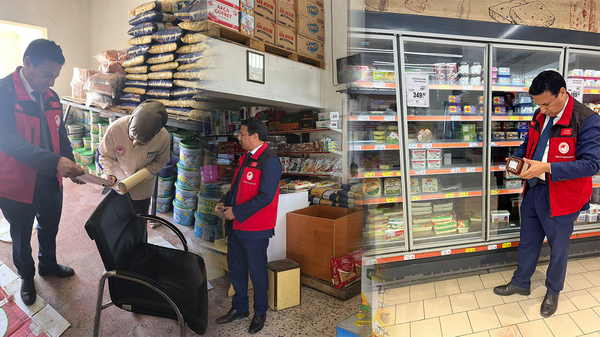 Şanlıurfa’da halk sağlığı için Ramazan denetimi! Ürünler tek tek incelendi