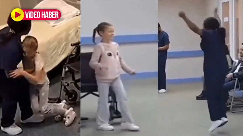 Küçük kız öyle bir şey yaptı ki! Hayatının en güzel sürprizi yapıldı, sevinçten havalara uçtu