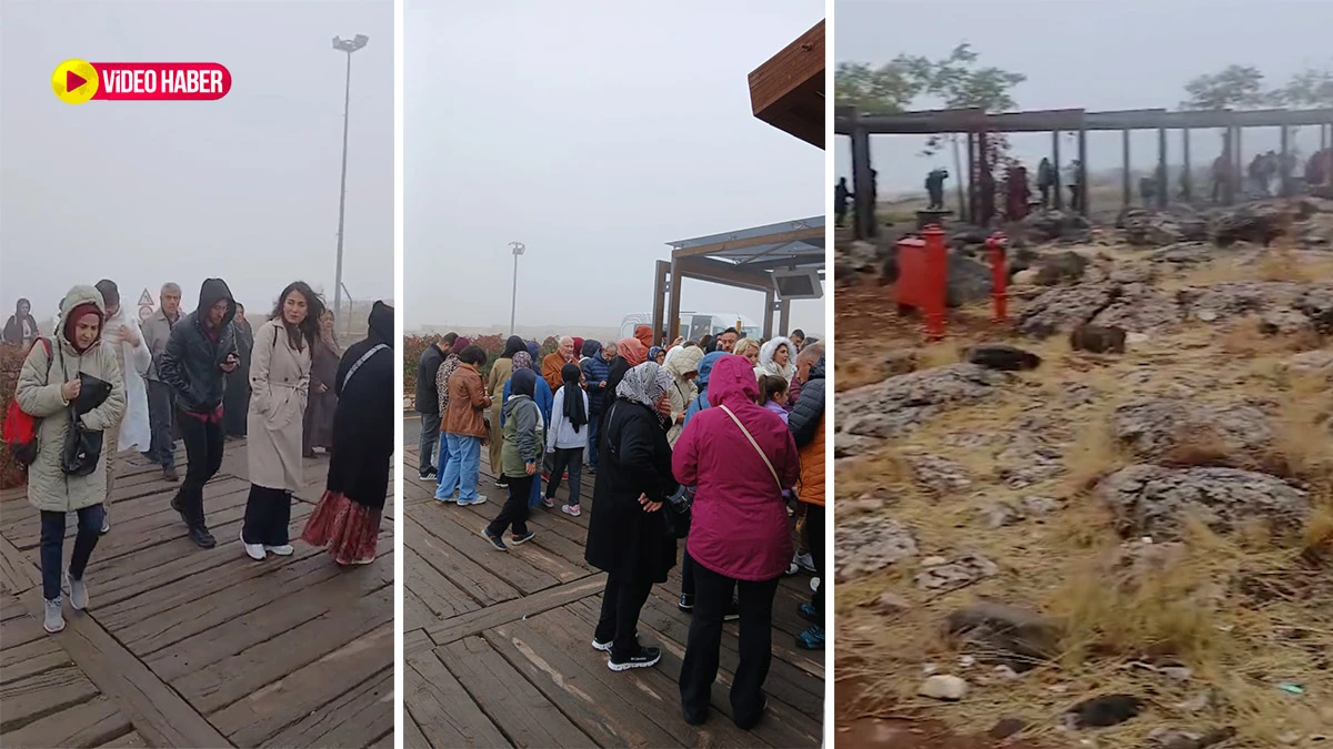 Şanlıurfa’da bu havaya rağmen tıklım tıklım! Onları hiçbir şey durduramadı