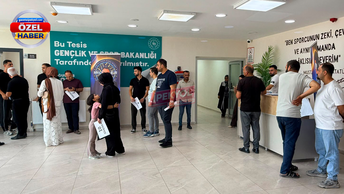 Şanlıurfa’da ‘Milyoner’ olmak isteyenler akın etti!