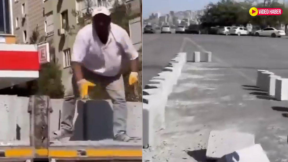 Şanlıurfa'da sorumsuzluğun böylesi: Sağlam taşı parçaladılar