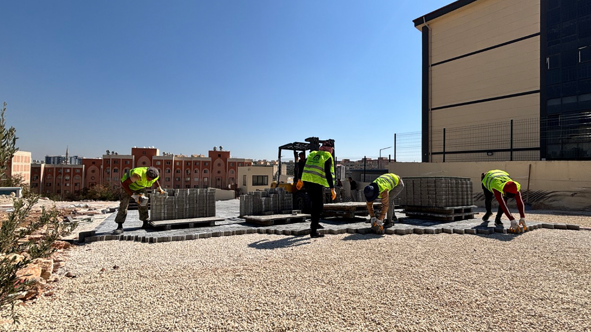 Eyyübiye'de yeni okul yolları açılıyor