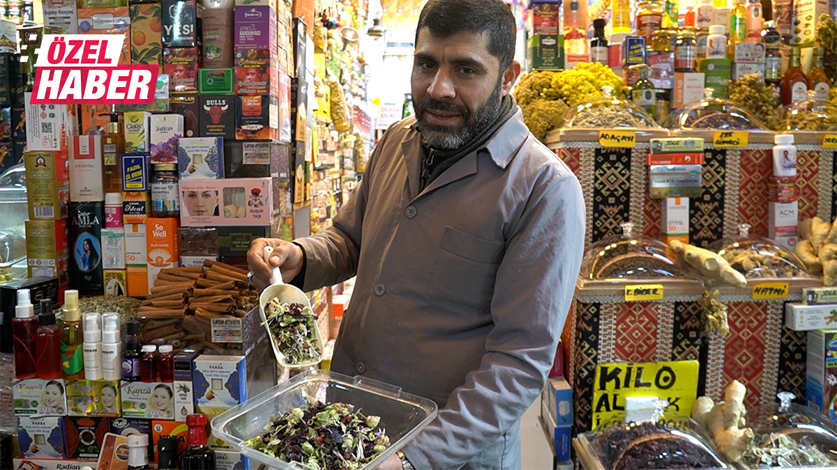 Urfalı aktarın 'sır' karışımı kapış kapış gidiyor! İçinde yok yok...