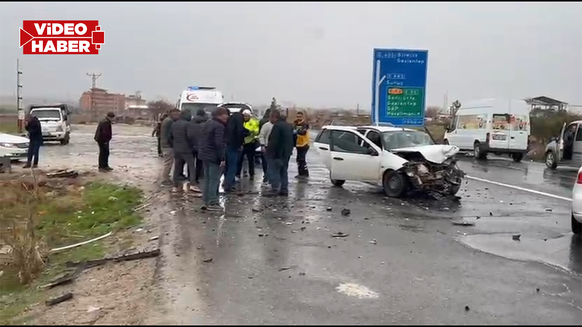 Şanlıurfa'da yine aynı kavşak yine kaza: Yaralılar var