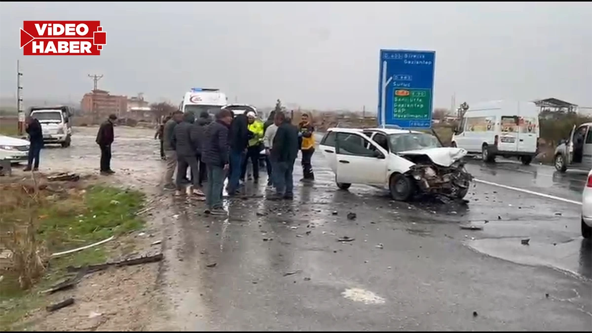Şanlıurfa'da yine aynı kavşak yine kaza: Yaralılar var