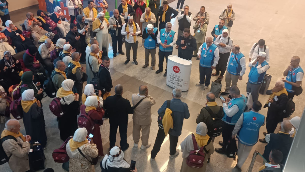 Şanlıurfa’dan Hac yolculuğu başladı! İlk kafile dualarla uğurlandı