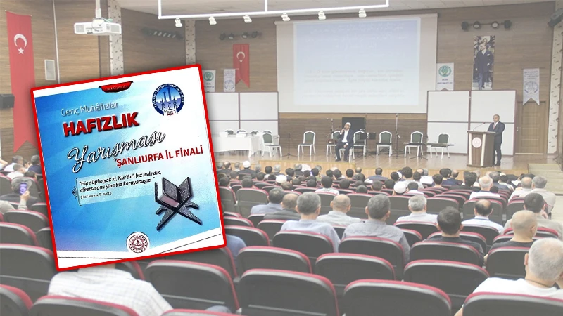 Şanlıurfa finali yapıldı! Genç hafızlar kulakların pasını sildi
