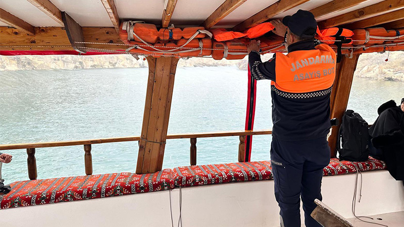 Şanlıurfa'da tekne denetimi!