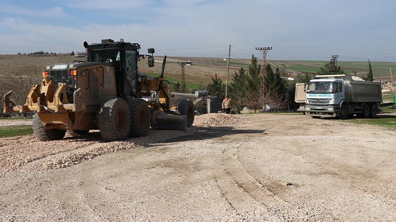 Haliliye Belediyesi kırsal mahallelere yeni yollar kazandırıyor