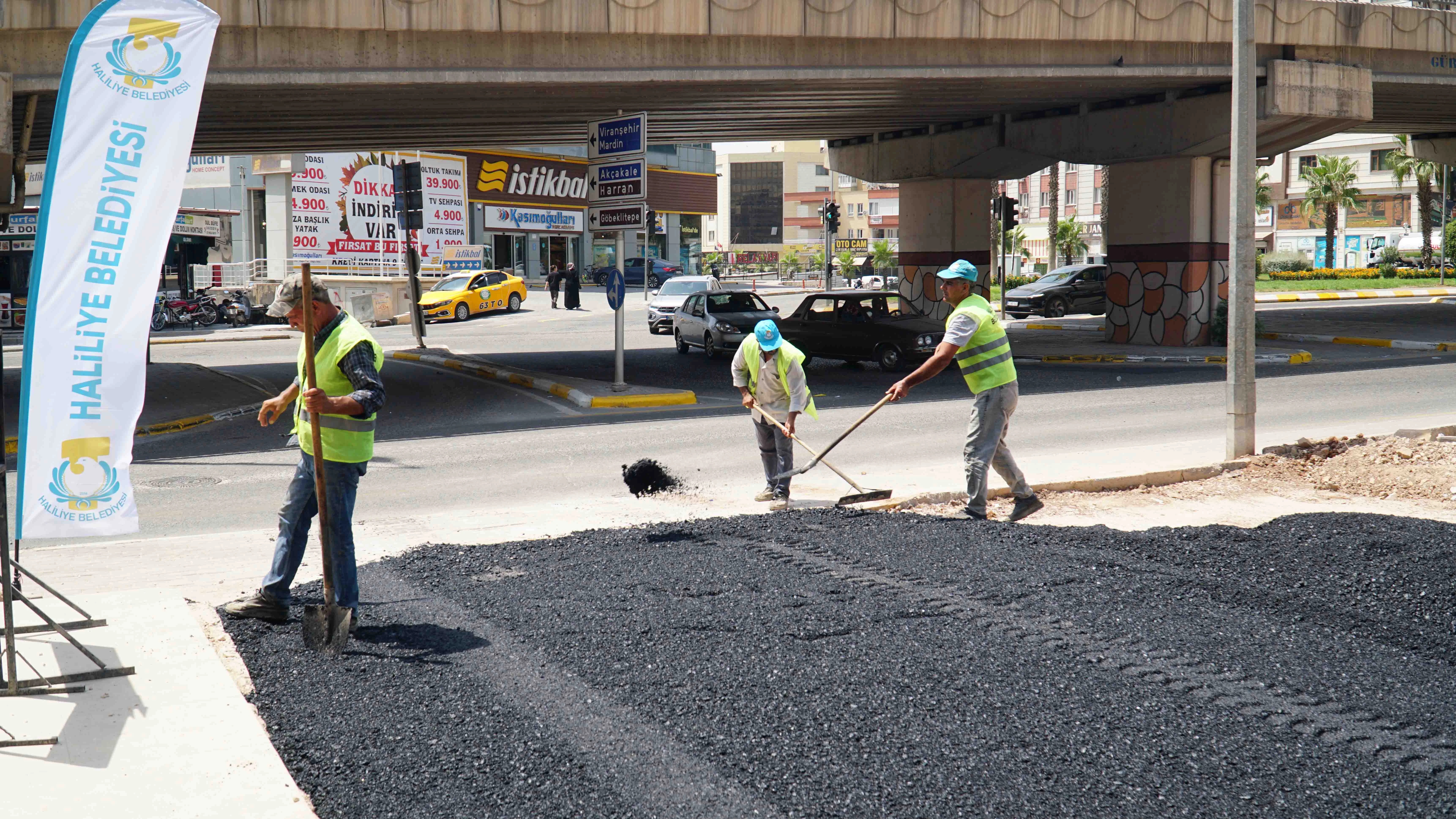 Haliliye Belediyesinden yol yenileme hamlesi
