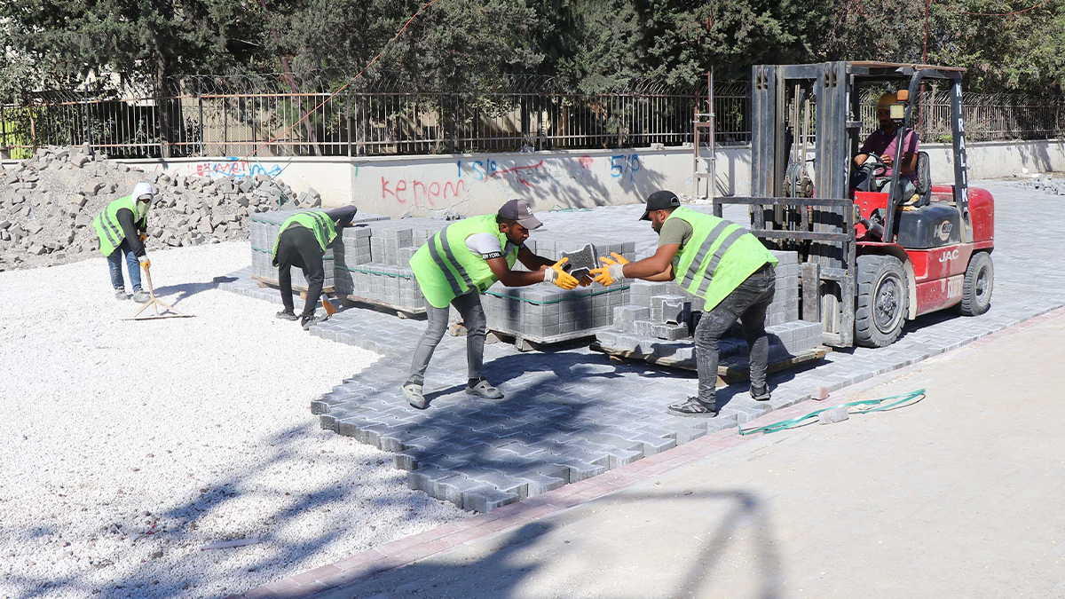 Haliliye’de 10 mahallede zemin iyileştirme hamlesi!