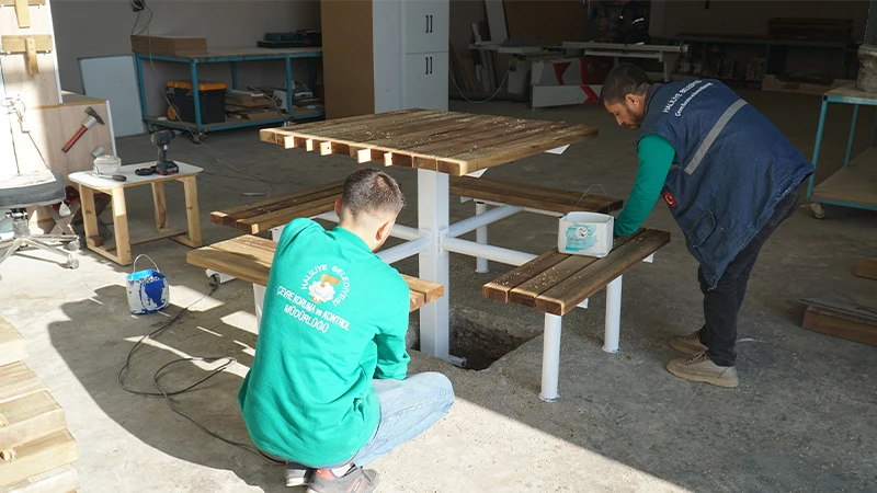 Şanlıurfa'da bir ilk: Atölyeler ile bütçeden tasarruf sağlanıyor