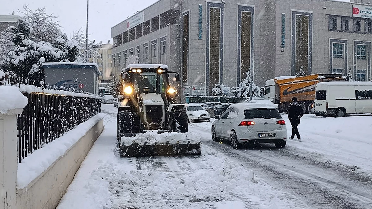 Karın ayak sesleriyle Haliliye’de çalışmalar başladı