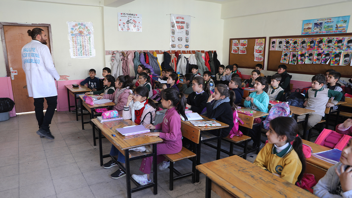Haliliye’de çocuklara çok yönlü eğitim desteği!