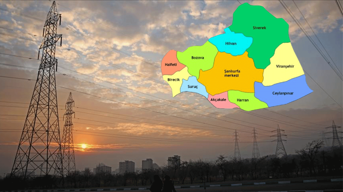 Şanlıurfa yarın karanlığa bürünecek: İşte mahalle mahalle elektrik kesinti listesi