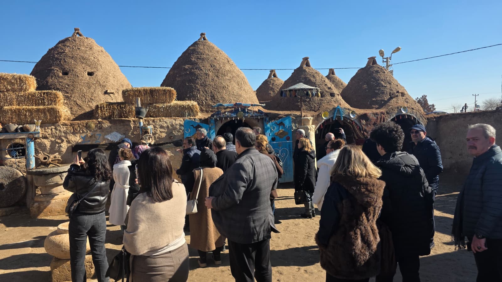 TİMBİR heyetinin Harran ziyareti: Tarihi evlere büyülendiler