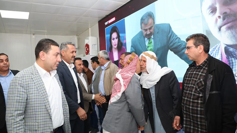 Şanlıurfa’da belediye başkanı araya girdi aileler barıştı