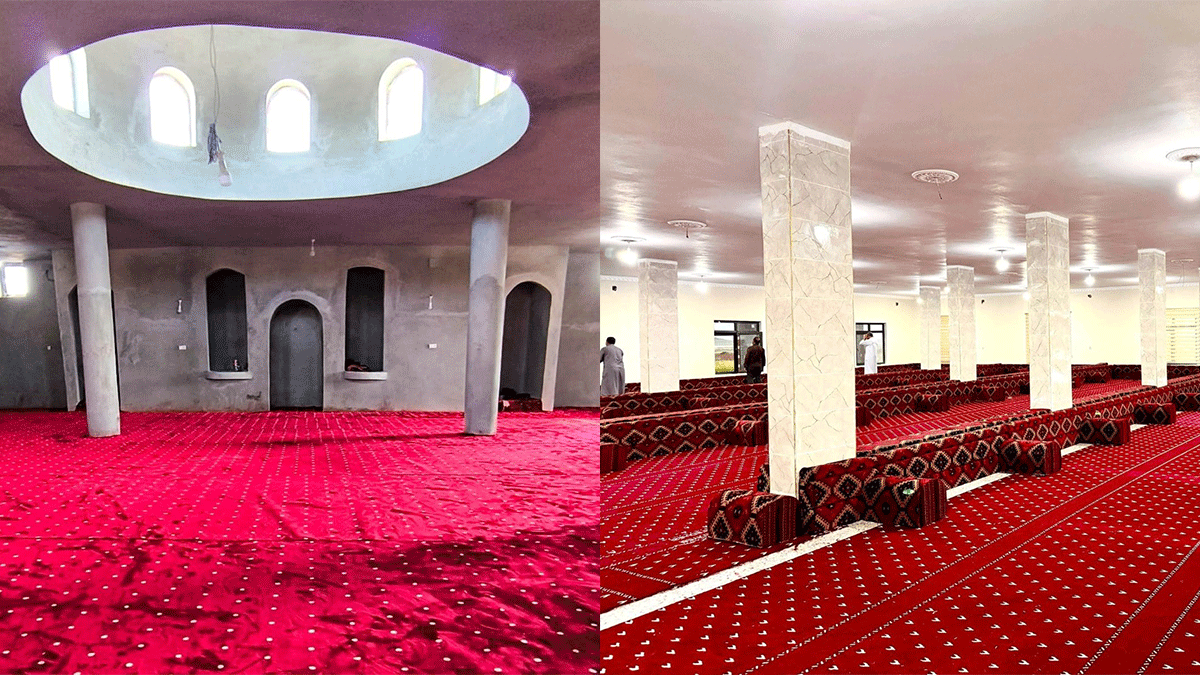 Harran’da cami ve taziye evlerine kapsamlı destek