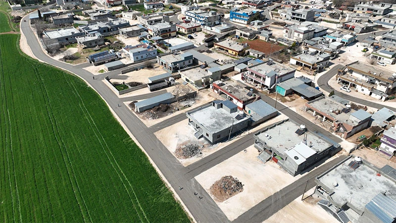 Harran’da asfalt çalışmaları tamamlandı