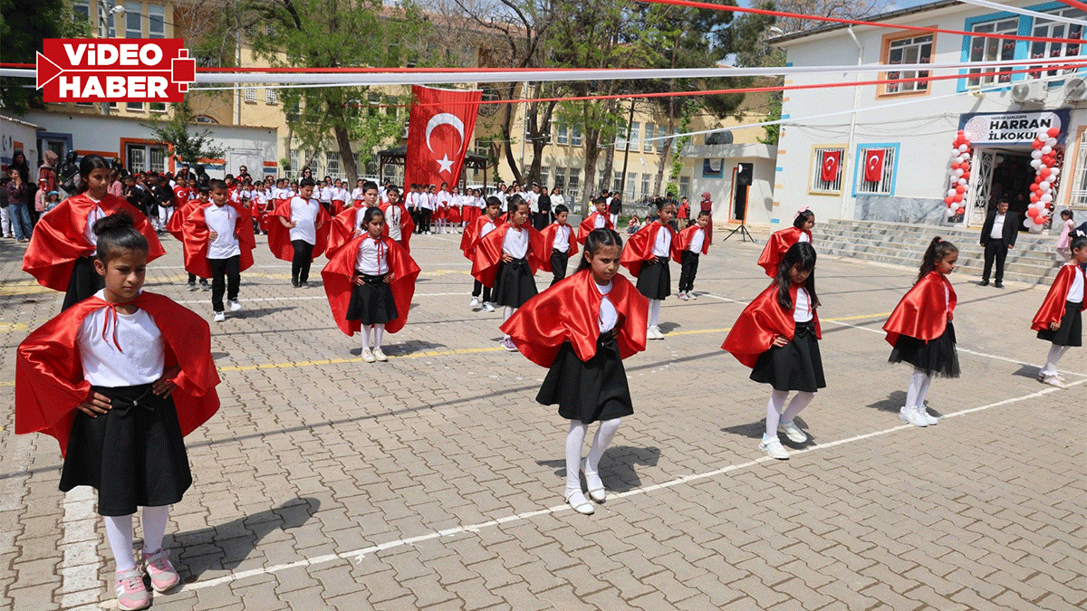 Harran’da 23 Nisan coşkusu
