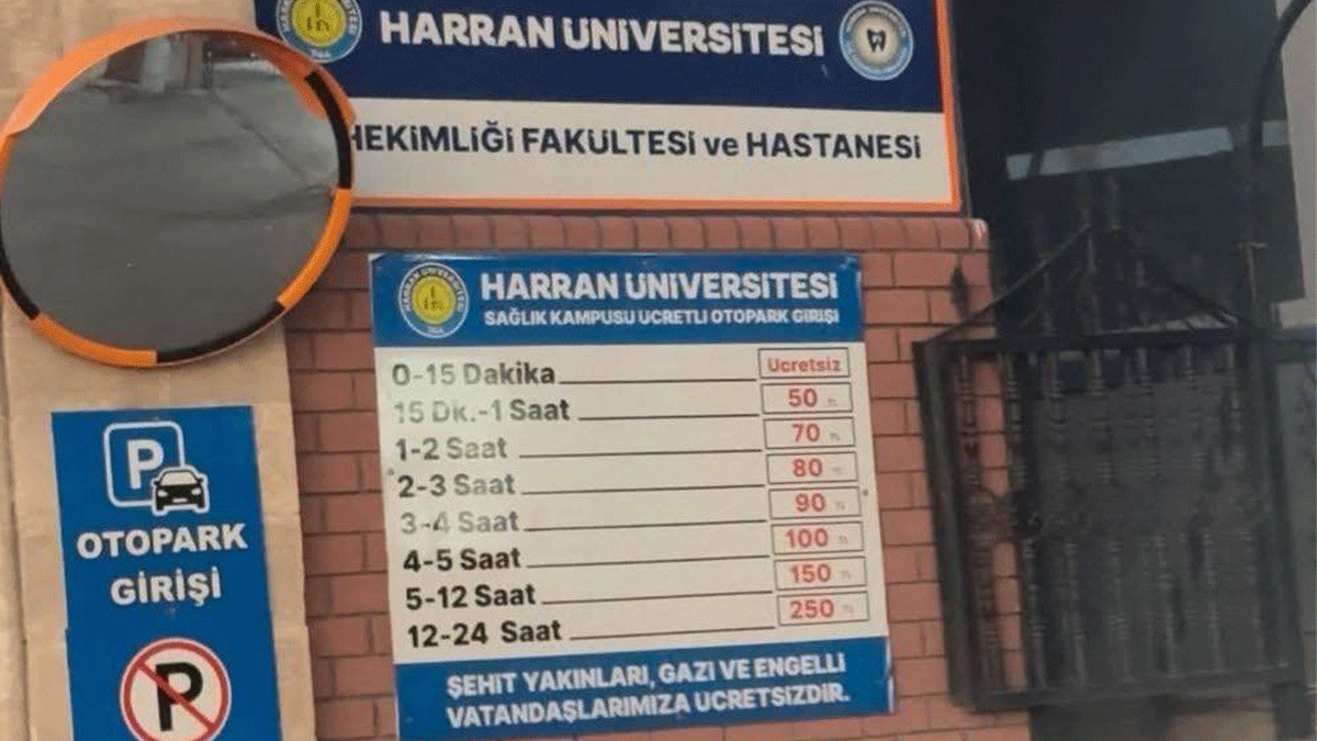 Harran Üniversitesinde tepki çeken uygulamalar!
