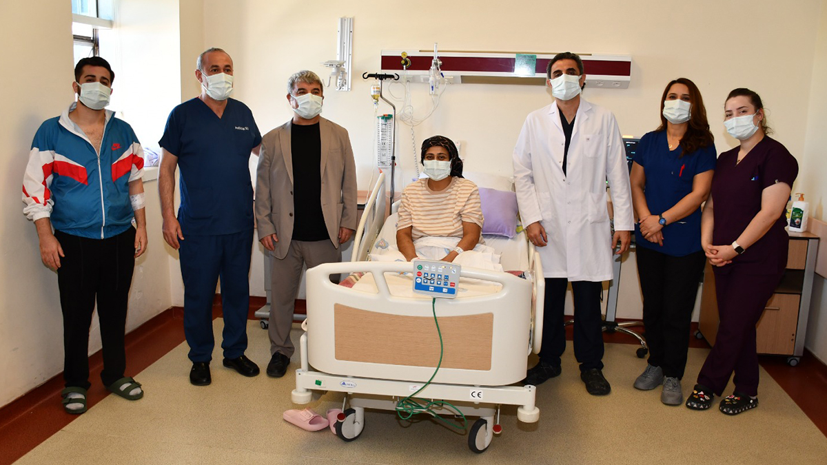 Şanlıurfa’da yeğeninin karaciğeriyle hayata tutundu!