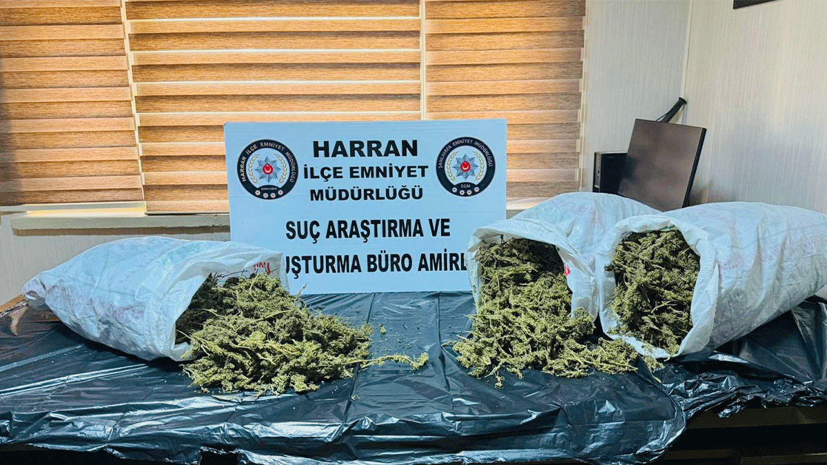 Şanlıurfa’da operasyonda tam 8 kilo ele geçirildi! 1 kişi tutuklandı