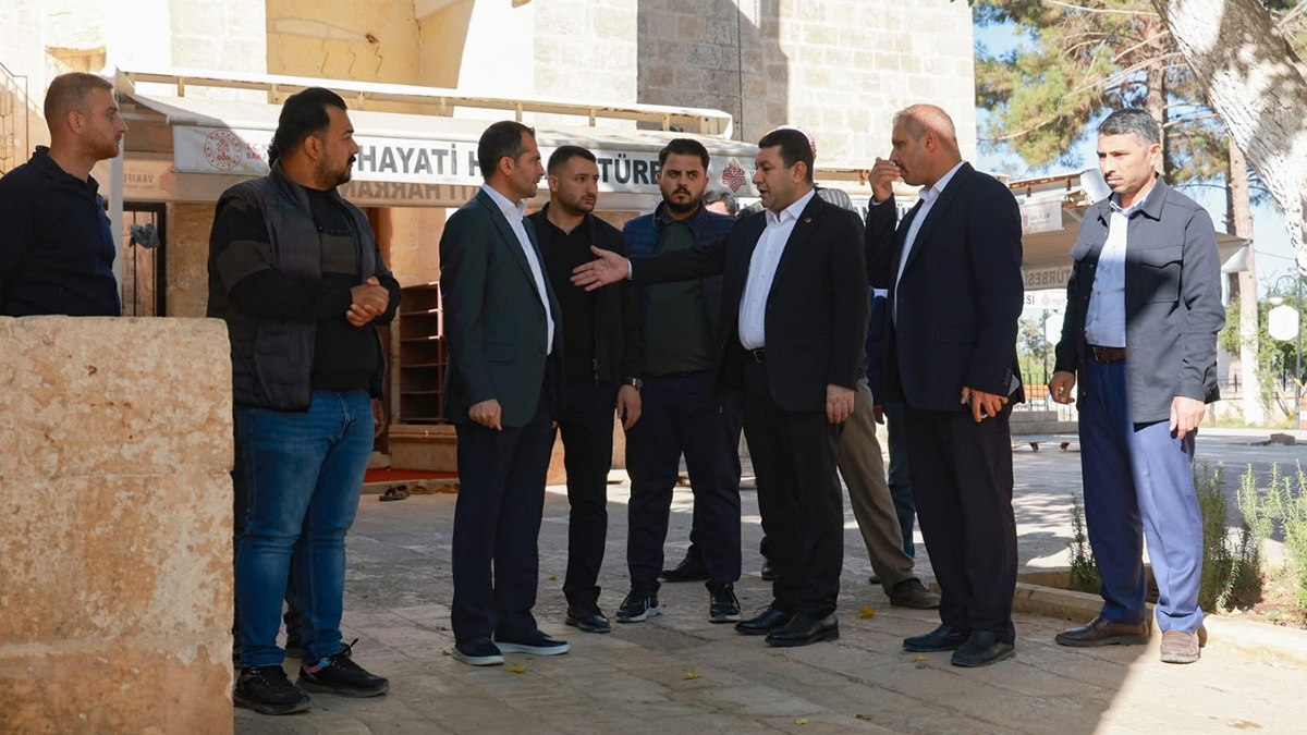 Harran’da tarihi ve manevi mekanlara estetik dokunuş!