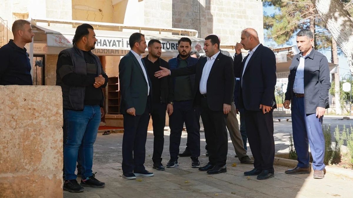 Harran’da tarihi ve manevi mekanlara estetik dokunuş!