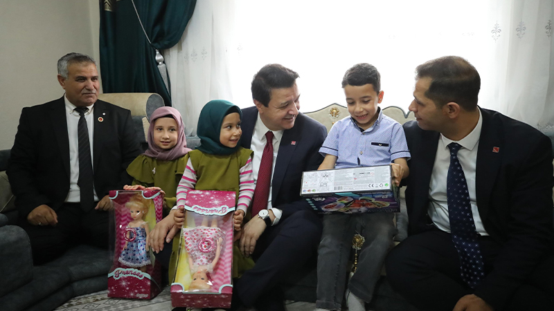 Genel Başkan Arıkan'dan şehit Hasan Saklanan’ın ailesine ziyaret