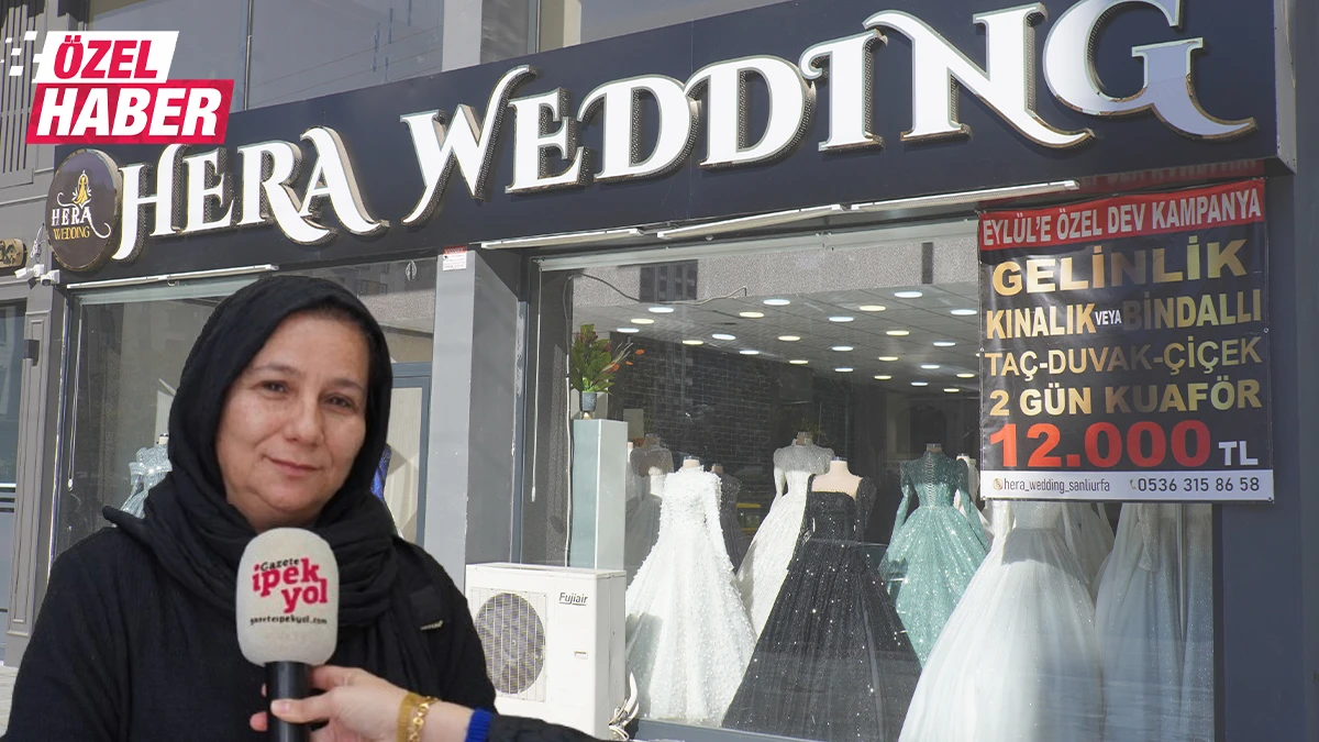 Şanlıurfa’da evlilik hazırlığı yapanlara dev kampanya!