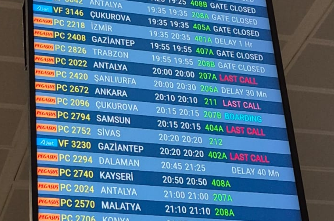 Şanlıurfa uçağı hep rötarlı! THY, AJet, Pegasus anlaşmalı gibi...