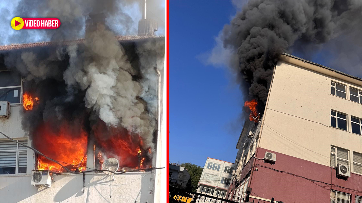 Şanlıurfa’da kaymakamlık binasında yangın paniği!