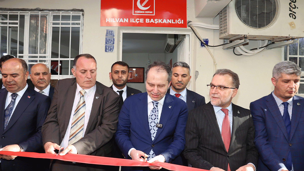 Fatih Erbakan’ın katılımıyla Şanlıurfa’da yeni ilçe binası açıldı