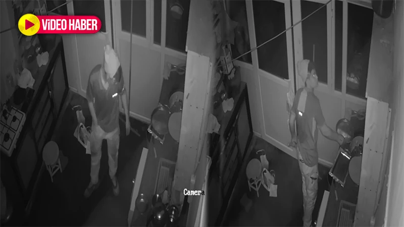 Daha 18 yaşında rahatlığı ağızları açık bıraktı: Şanlıurfa’da hırsızlık anı kamerada