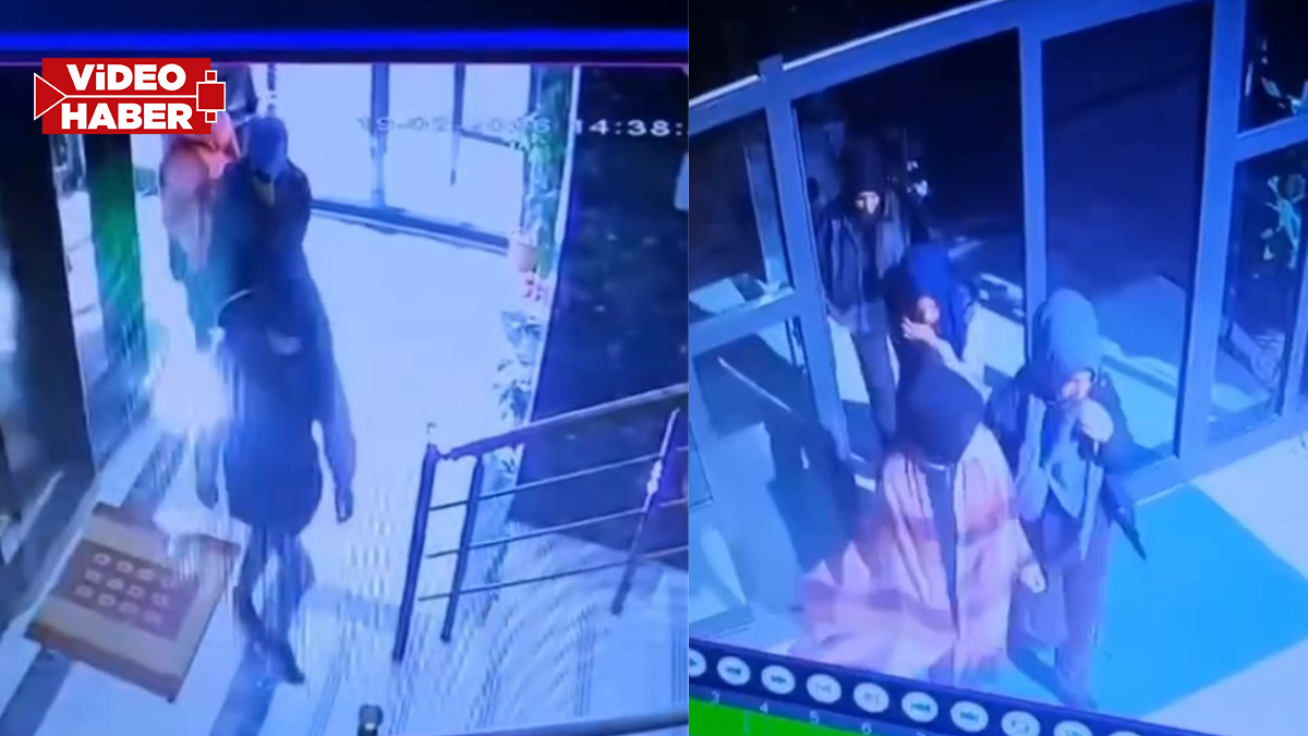 Şanlıurfa’da binaya hırsızlık girişimi kameraya takıldı!