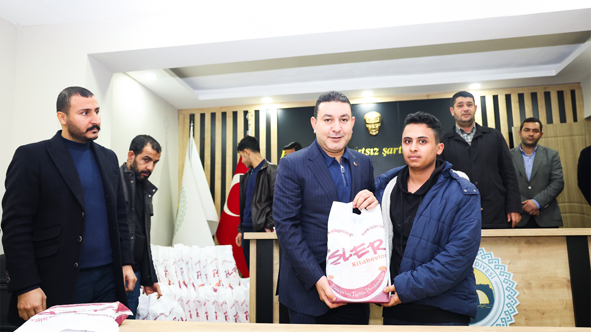 Harran Belediyesi gençlerin YKS yolculuğuna kaynak oldu