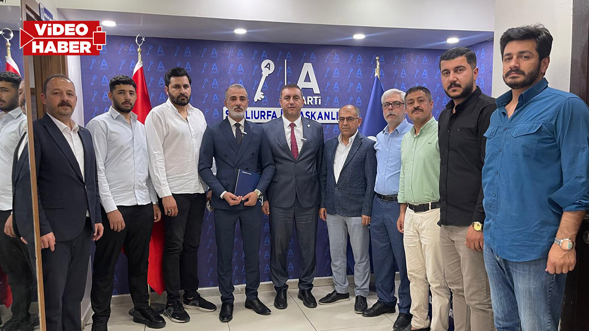 İl başkanı açıkladı! Şanlıurfa’da yeni ilçe başkanı belli oldu