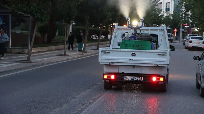 Şanlıurfa’da haşere ile mücadele devam ediyor