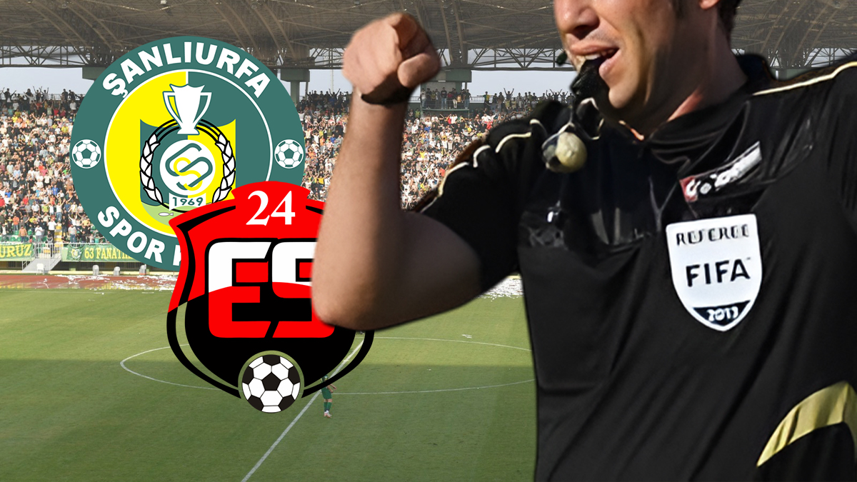 Şanlıurfaspor-24 Erzincanspor maçında ilk düdük çaldı