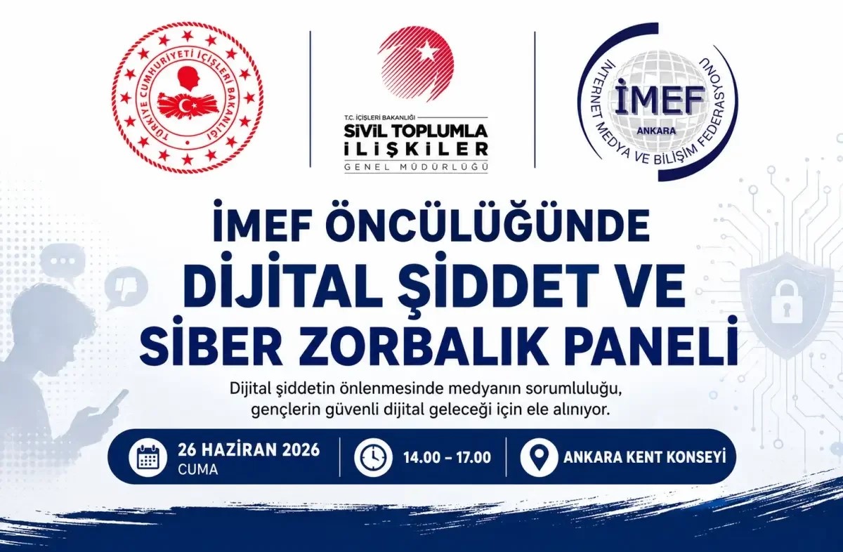 İMEF'ten dijital şiddet ve siber zorbalığa karşı farkındalık paneli