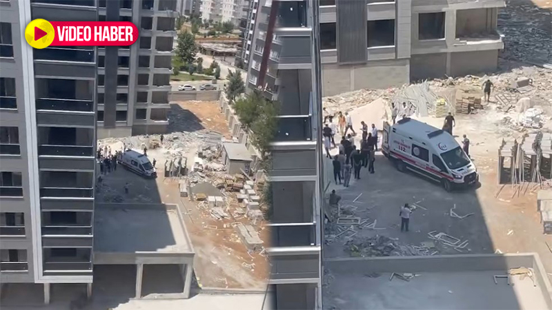 Şanlıurfa’da 8. kattan düşen inşaat işçisi ağır yaralandı