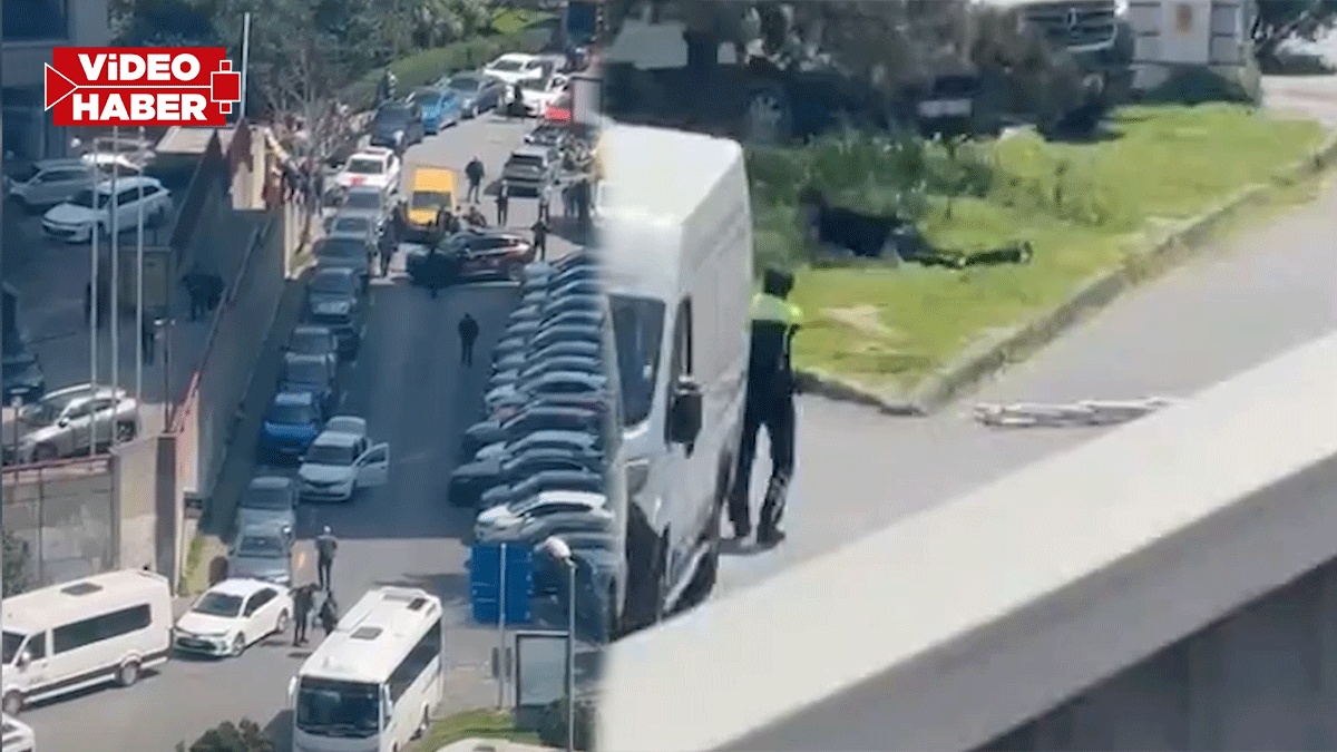 İsrail Başkonsolosluğu önünde silahlı çatışma! 2 polis yaralandı, 3 şüpheli yakalandı