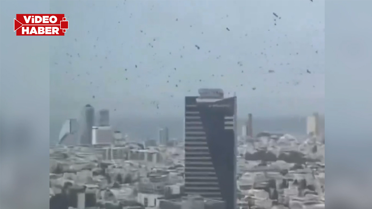 Sosyal medya bu görüntülerle çalkalanıyor! Tel Aviv semalarında esrarengiz görüntüler…