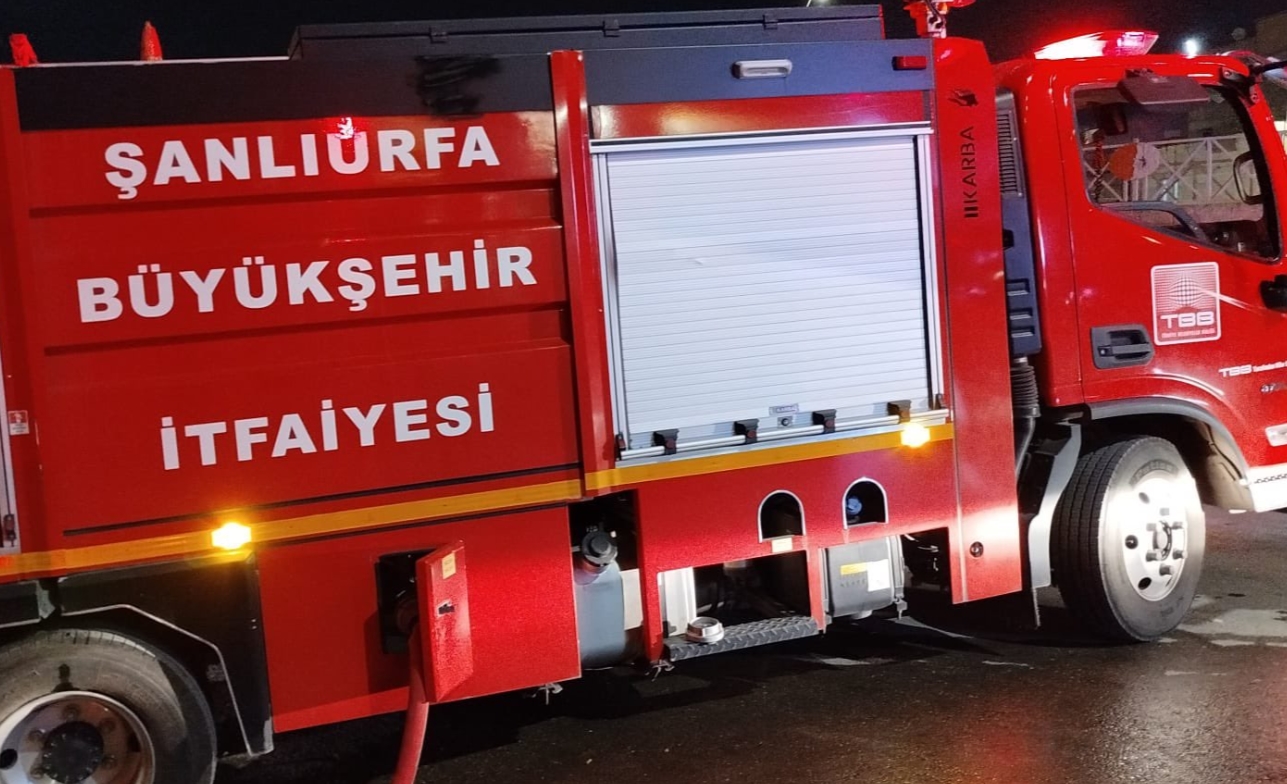 Şanlıurfa'da iş yerinde yangın! Yaralı var