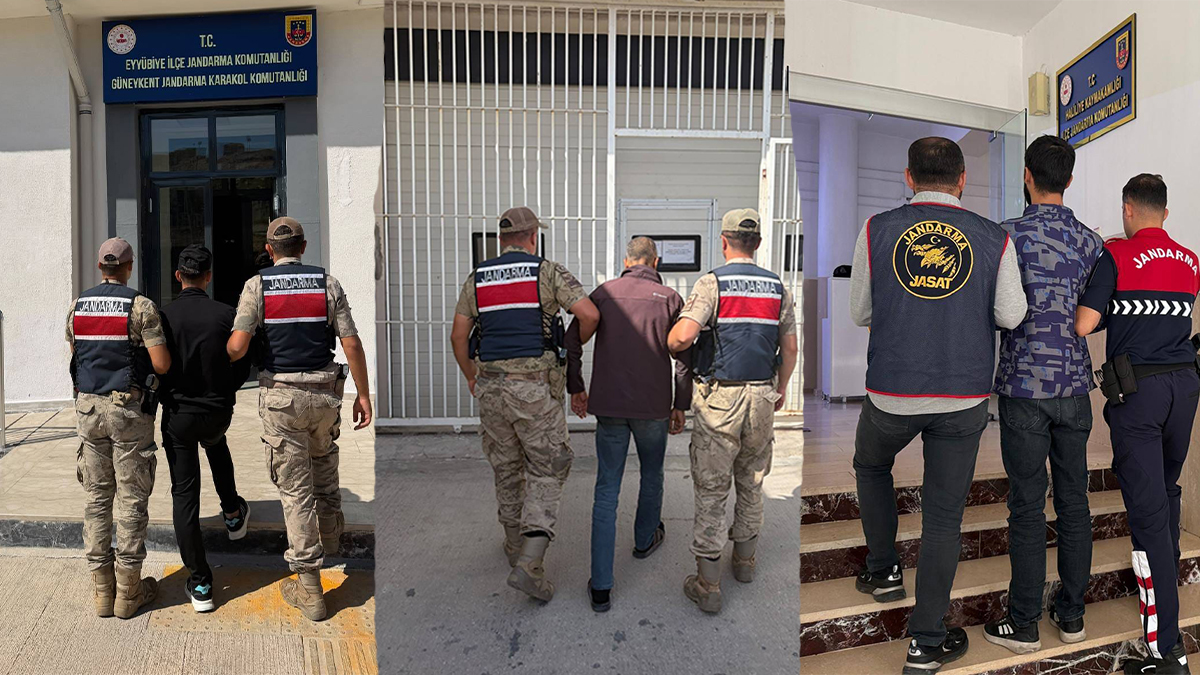 Şanlıurfa’da çeşitli suçlardan aranan hükümlüler yakalandı!