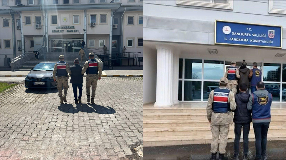 Şanlıurfa’da aranan hükümlülere jandarma operasyonu! Tek tek yakalandılar