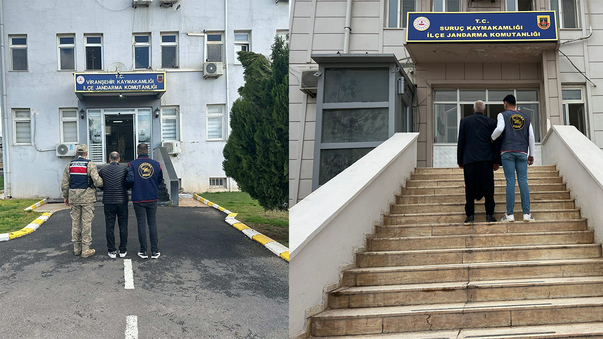 Şanlıurfa’da jandarmadan suçlulara geçit yok: Aranan 2 kişi yakalandı